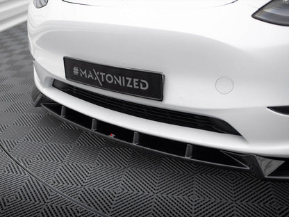 Maxton Design - FRONT SPLITTER V.1 TESLA MODEL Y