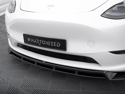 Maxton Design - FRONT SPLITTER V.2 TESLA MODEL Y