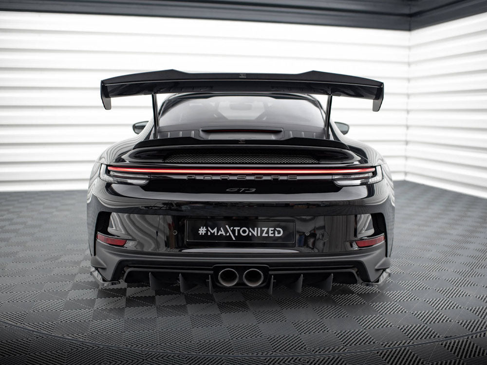 Maxton Design - LOWER SPOILER CAP PORSCHE 911 992 GT3