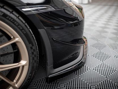 Maxton Design - FRONT BUMPER WINGS (CANARDS) PORSCHE 911 992 GT3