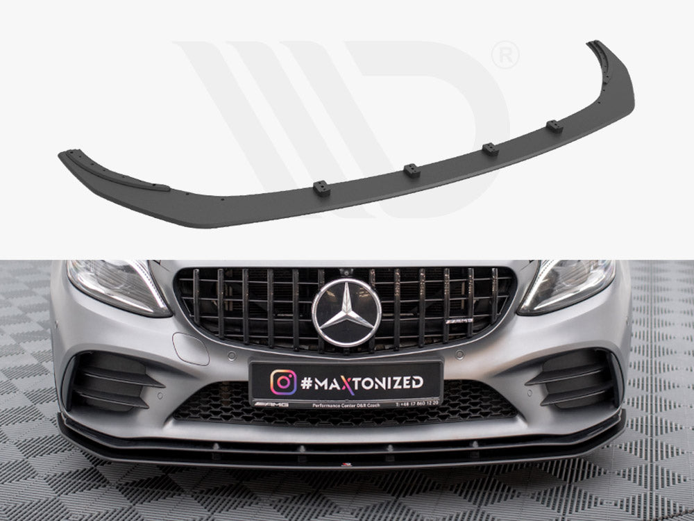 Maxton Design - STREET PRO FRONT SPLITTER MERCEDES-AMG C43 COUPE C205 FACELIFT