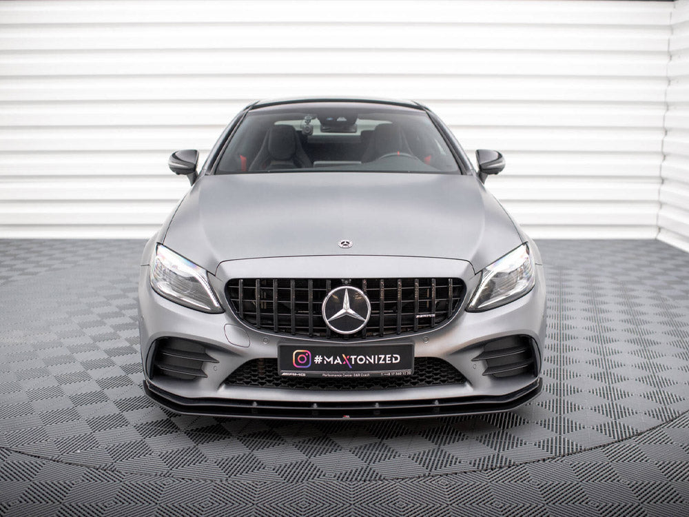 Maxton Design - STREET PRO FRONT SPLITTER MERCEDES-AMG C43 COUPE C205 FACELIFT
