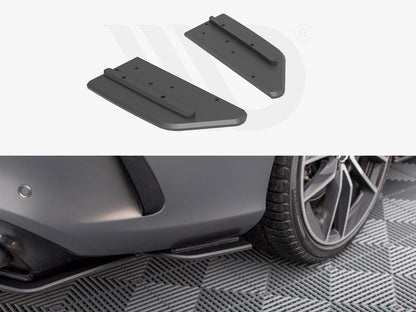 Maxton Design - STREET PRO REAR SIDE SPLITTERS MERCEDES-AMG C43 COUPE C205 FACELIFT