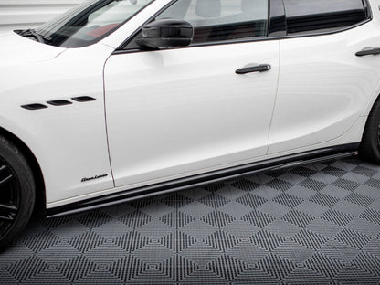 Maxton Design - Side Skirts Diffusers Maserati Ghibli Mk3 Facelift