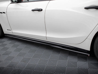 Maxton Design - Side Skirts Diffusers Maserati Ghibli Mk3 Facelift
