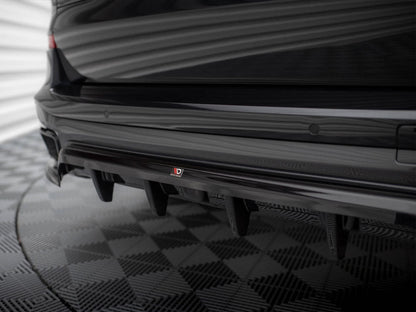 Maxton Design - Central Rear Splitter (Vertical Bars) BMW X5 M-Sport G05