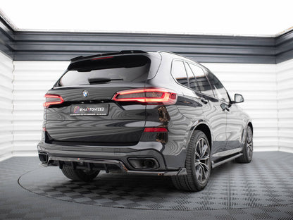 Maxton Design - Central Rear Splitter (Vertical Bars) BMW X5 M-Sport G05