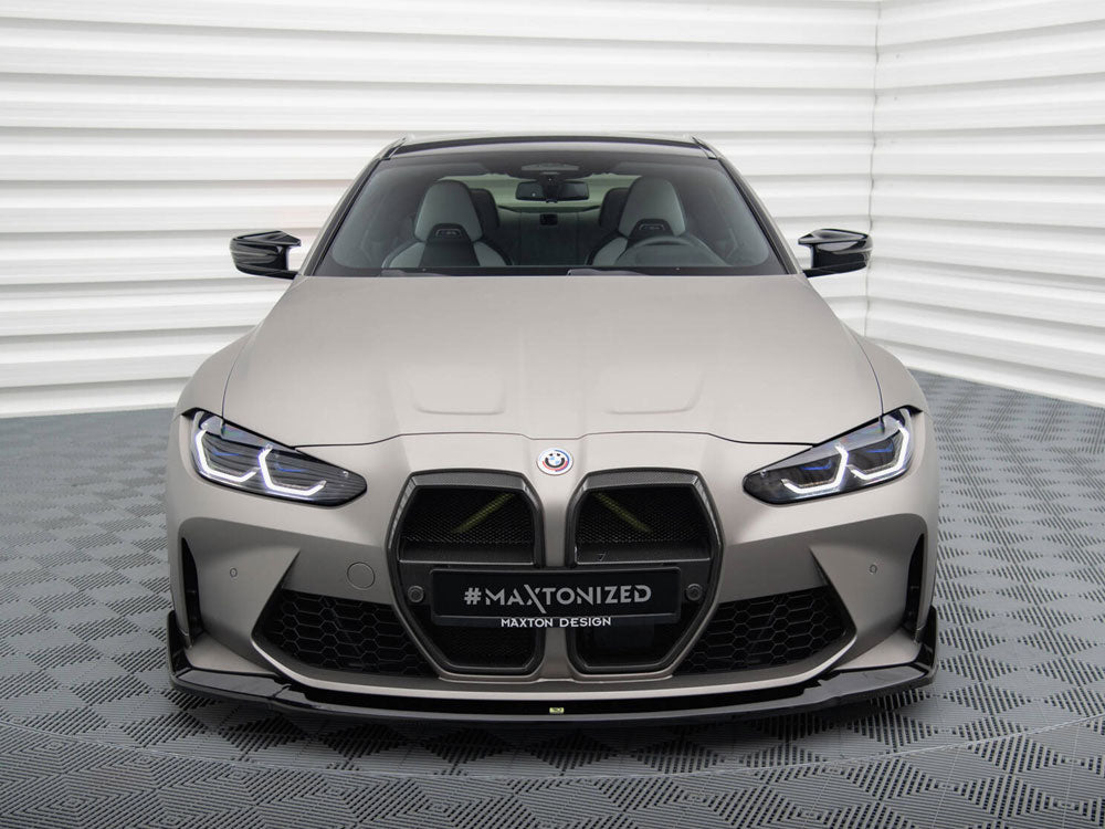 Maxton Design - Front Splitter V.4 CSL Look BMW M4 G82 / G82 Facelift