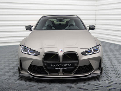 Maxton Design - Front Splitter V.4 CSL Look BMW M4 G82 / G82 Facelift