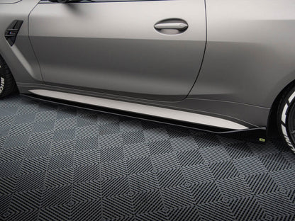 Maxton Design - Side Skirt Diffusers V.3 CSL Look BMW M4 G82 / G82 Facelift