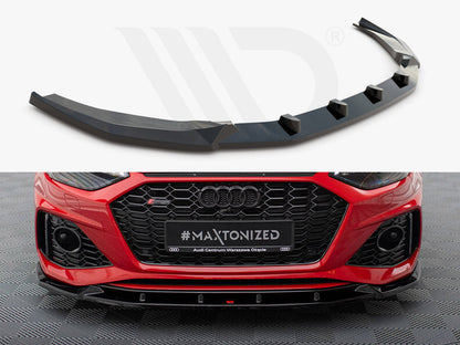 Maxton Design - Front Splitter V.2 Audi RS4 B9 Facelift