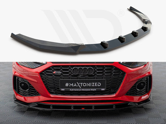 Maxton Design - Front Splitter V.2 Audi RS4 B9 Facelift