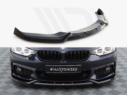 Maxton Design - FRONT SPLITTER V.5 BMW 4 COUPE / GRAN COUPE / CABRIO M-PACK F32 / F36 / F33