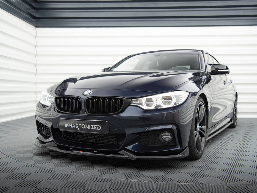 Maxton Design - FRONT SPLITTER V.5 BMW 4 COUPE / GRAN COUPE / CABRIO M-PACK F32 / F36 / F33