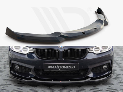 Maxton Design - FRONT SPLITTER V.6 BMW 4 COUPE / GRAN COUPE / CABRIO M-PACK F32 / F36 / F33
