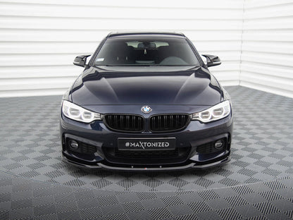Maxton Design - FRONT SPLITTER V.6 BMW 4 COUPE / GRAN COUPE / CABRIO M-PACK F32 / F36 / F33