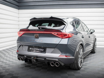 Maxton Design - Rear Valance V.3 + Exhaust Ends Imitation Cupra Formentor Mk1