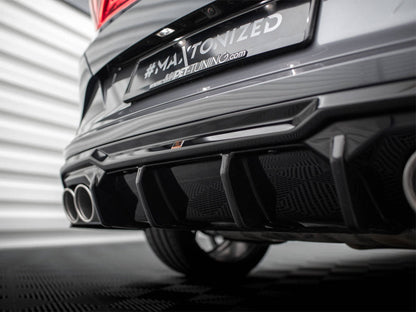 Maxton Design - Rear Valance V.3 + Exhaust Ends Imitation Cupra Formentor Mk1