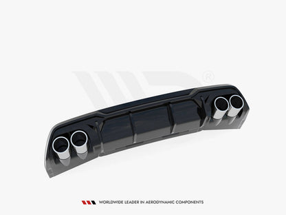 Maxton Design - Rear Valance V.3 + Exhaust Ends Imitation Cupra Formentor Mk1
