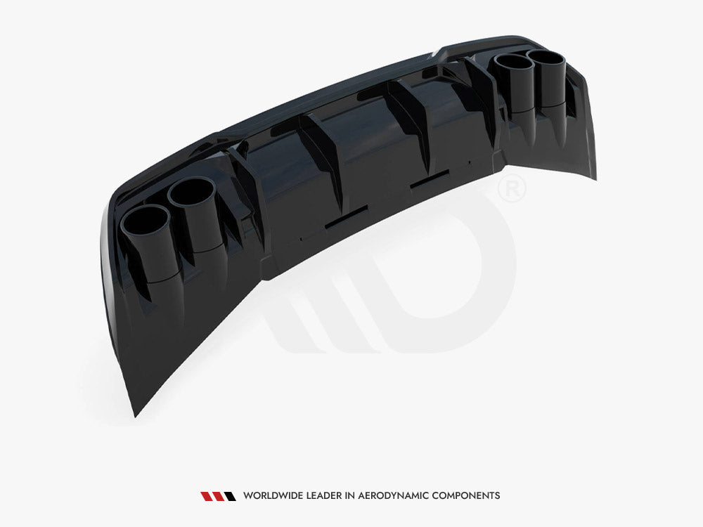 Maxton Design - Rear Valance V.3 + Exhaust Ends Imitation Cupra Formentor Mk1