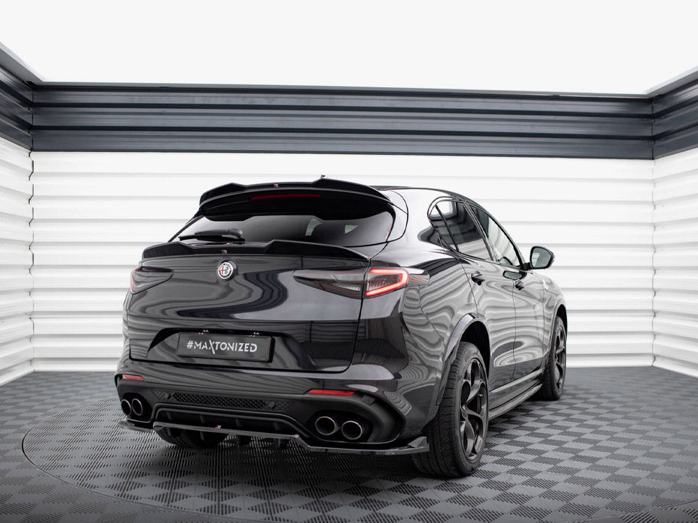 Maxton Design - Lower Spoiler CAP 3D Alfa Romeo Stelvio Mk1