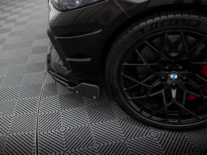 Maxton Design - Front Splitter V.1 + Flaps BMW M8 Gran Coupe F93 / Coupe F92