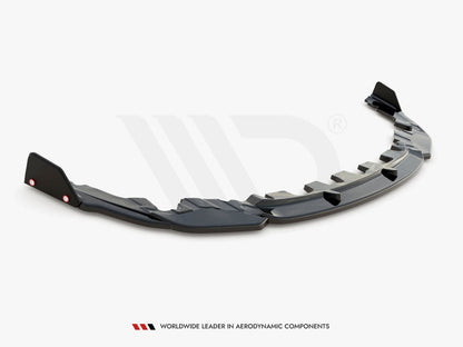 Maxton Design - Front Splitter V.1 + Flaps BMW M8 Gran Coupe F93 / Coupe F92