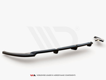 Maxton Design - Central Rear Splitter (Vertical Bars) Fiat 500X Sport Mk1 Facelift