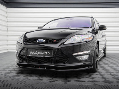 Maxton Design - Front Splitter V.1 Ford Mondeo ST-Line Estate Mk4 Facelift