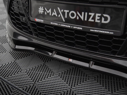 Maxton Design - Front Splitter V.1 Ford Mondeo ST-Line Estate Mk4 Facelift