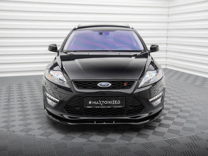 Maxton Design - Front Splitter V.1 Ford Mondeo ST-Line Estate Mk4 Facelift