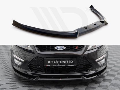 Maxton Design - Front Splitter V.2 Ford Mondeo ST-Line Estate Mk4 Facelift