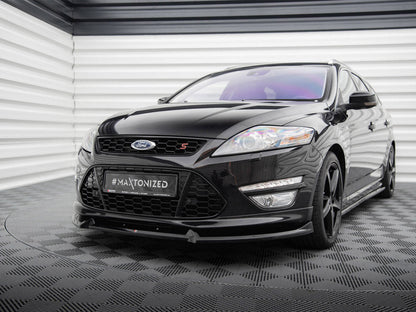 Maxton Design - Front Splitter V.2 Ford Mondeo ST-Line Estate Mk4 Facelift