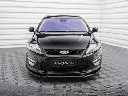 Maxton Design - Front Splitter V.2 Ford Mondeo ST-Line Estate Mk4 Facelift