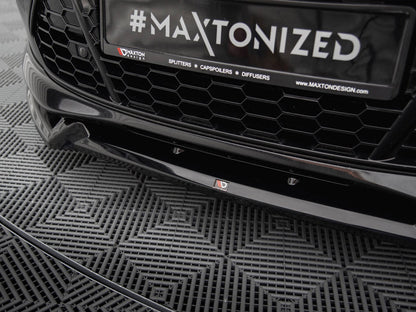 Maxton Design - Front Splitter V.2 Ford Mondeo ST-Line Estate Mk4 Facelift