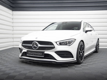 Maxton Design - FRONT SPLITTER V.1 MERCEDES-BENZ CLA AMG-LINE C118 (2019-)