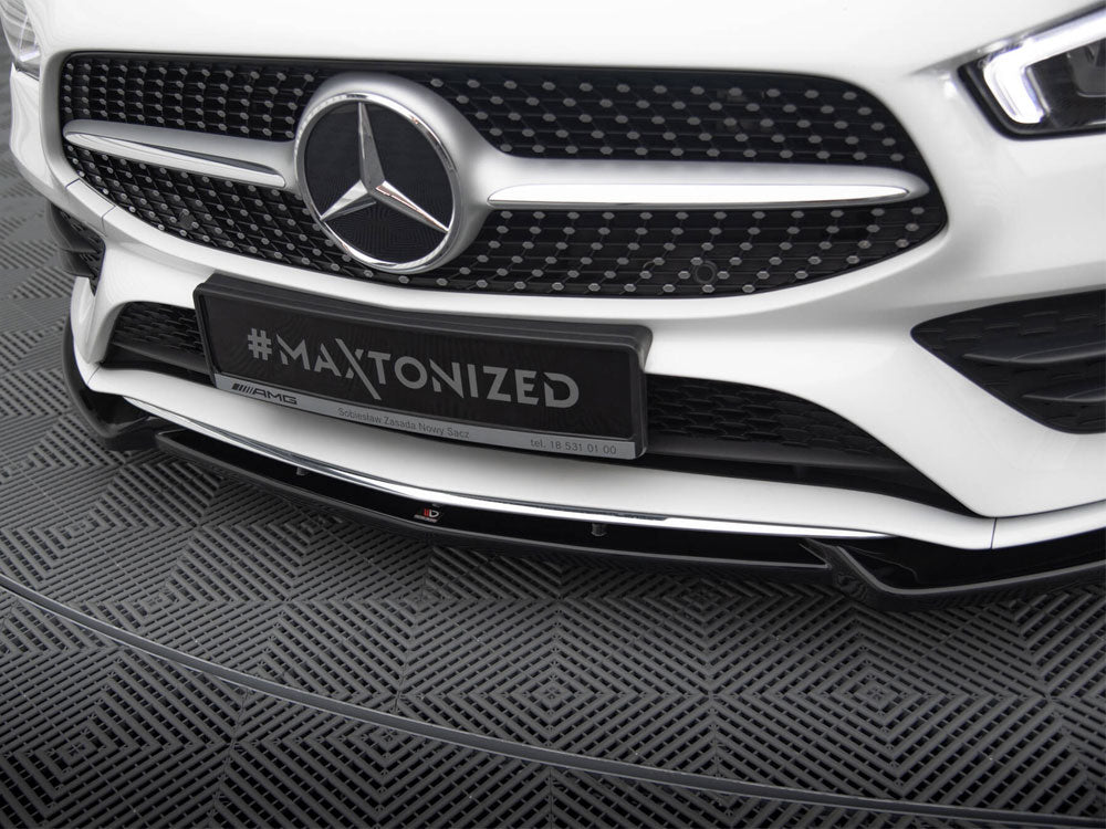 Maxton Design - Front Splitter V.2 Mercedes-Benz CLA A35 AMG / AMG-Line C118