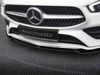 Maxton Design - Front Splitter V.2 Mercedes-Benz CLA A35 AMG / AMG-Line C118