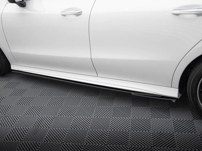 Maxton Design - SIDE SKIRTS DIFFUSERS MERCEDES-BENZ CLA AMG-LINE C118