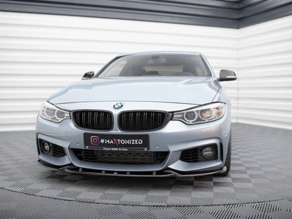 Maxton Design - FRONT SPLITTER V.3 BMW 4 COUPE / GRAN COUPE / CABRIO M-PACK F32 / F36 / F33
