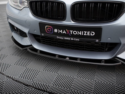 Maxton Design - FRONT SPLITTER V.3 BMW 4 COUPE / GRAN COUPE / CABRIO M-PACK F32 / F36 / F33