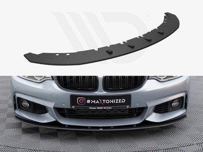 Maxton Design - STREET PRO FRONT SPLITTER BMW 4 COUPE / GRAN COUPE / CABRIO M-PACK F32 / F36 / F33