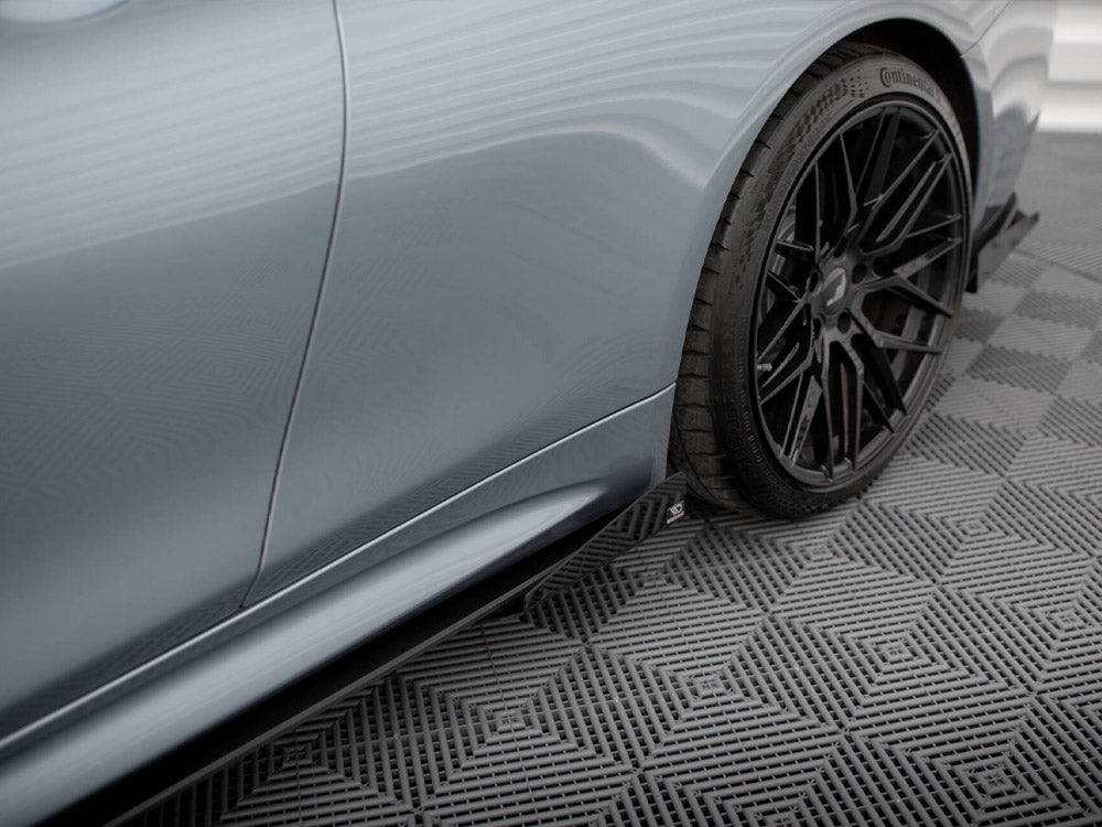 Maxton Design - STREET PRO SIDE SKIRTS DIFFUSERS + FLAPS BMW 4 COUPE / GRAN COUPE / CABRIO M-PACK F32 / F36 / F33