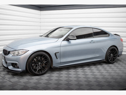 Maxton Design - SIDE FLAPS BMW 4 COUPE / GRAN COUPE / CABRIO M-PACK F32 / F36 / F33