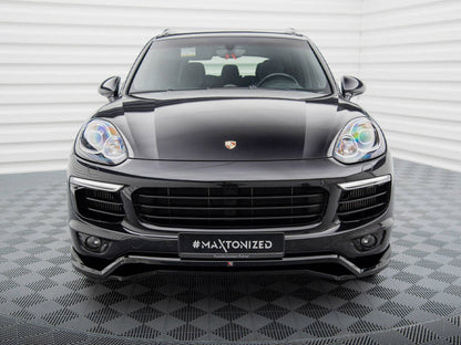 Maxton Design - FRONT SPLITTER PORSCHE CAYENNE MK2 FACELIFT