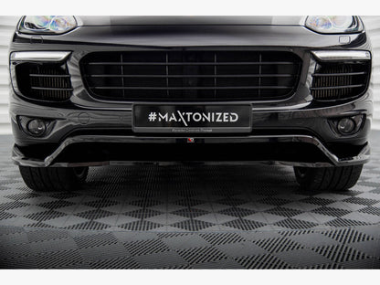 Maxton Design - FRONT SPLITTER PORSCHE CAYENNE MK2 FACELIFT