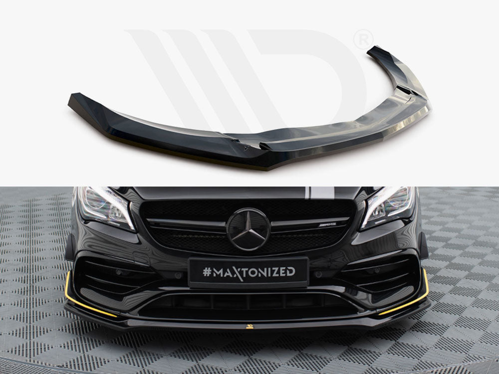 Maxton Design - FRONT SPLITTER V.3 MERCEDES-AMG CLA 45 AERO C117 FACELIFT