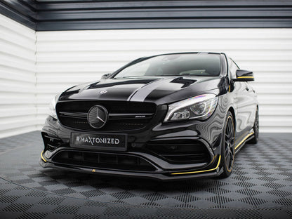 Maxton Design - FRONT SPLITTER V.3 MERCEDES-AMG CLA 45 AERO C117 FACELIFT