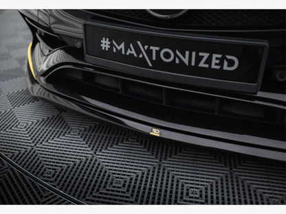 Maxton Design - FRONT SPLITTER V.3 MERCEDES-AMG CLA 45 AERO C117 FACELIFT