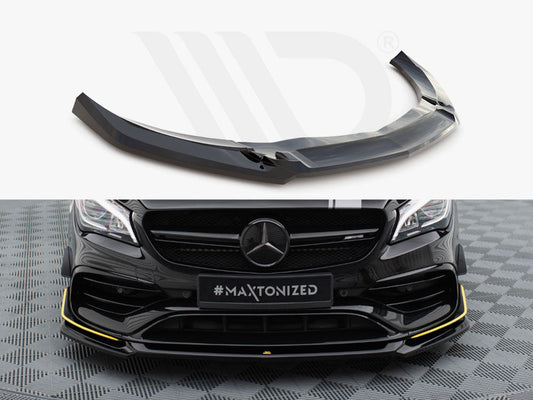 Maxton Design - FRONT SPLITTER V.4 MERCEDES-AMG CLA 45 AERO C117 FACELIFT